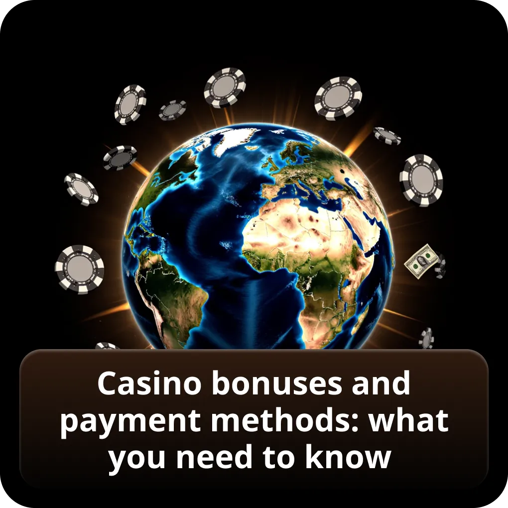 Casino bonuses and payment methods: what you need to know