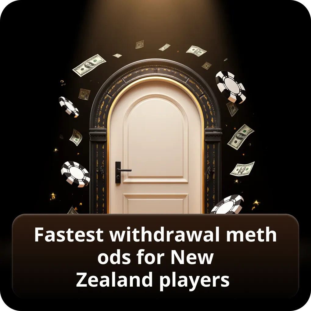 Fastest withdrawal methods for New Zealand players