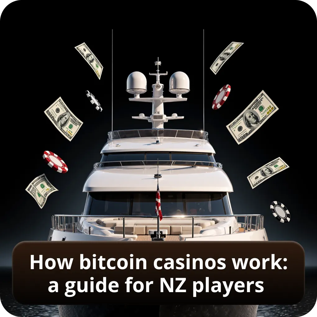 How bitcoin casinos work: a guide for NZ players